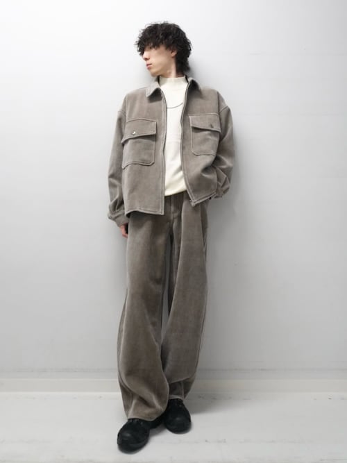 ５０s ビンテージ　バネクラ　ブルゾン ヴィンテージツイルZIPブルゾン（ブルゾン）｜SENSE OF PLACE by