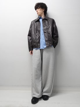 「アイテム（ブルゾン）」を使った、Renさん（メンズ・174cm）の秋コーディネート