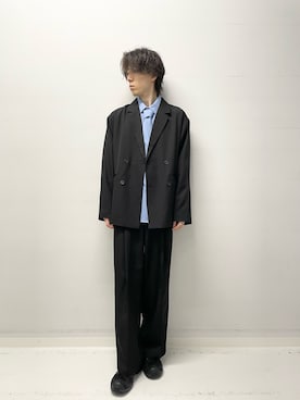 「アイテム（テーラードジャケット）」を使った、Renさん（メンズ・174cm）の秋コーディネート