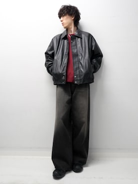 「SENSE OF PLACE by URBAN RESEARCH（センスオブプレイスバイアーバンリサーチ）のアイテム」を使った、Renさん（メンズ・174cm）の秋コーディネート