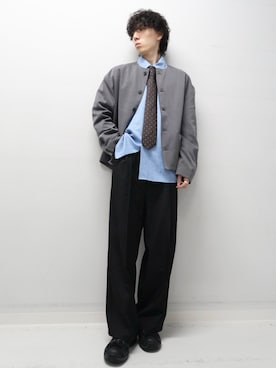 「アイテム（その他アウター）」を使った、Renさん（メンズ・174cm）の秋コーディネート