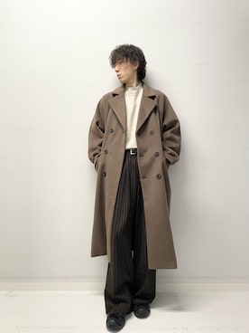 「アイテム（テーラードジャケット）」を使った、Renさん（メンズ・174cm）の秋コーディネート