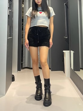 藤原怜菜さん(レディース・157cm)の夏コーディネート