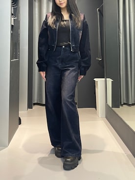 藤原怜菜さん(レディース・157cm)の夏コーディネート