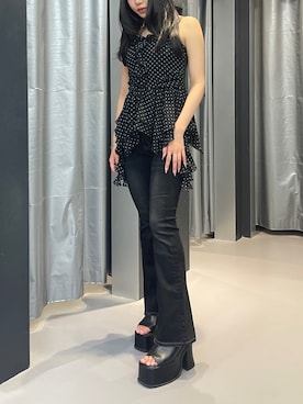 藤原怜菜さん(レディース・157cm)の夏コーディネート
