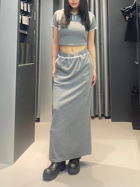 藤原怜菜さん(レディース・157cm)の夏コーディネート