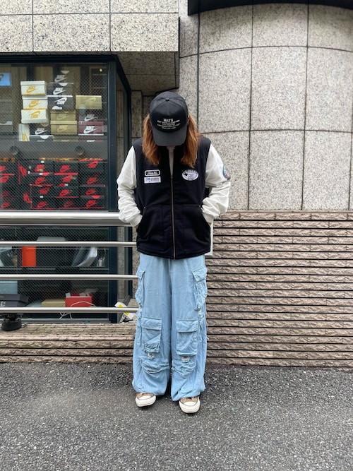 セール】《AVIREX × UNIVERSAL OVERALL》 WORK VEST / ワーク