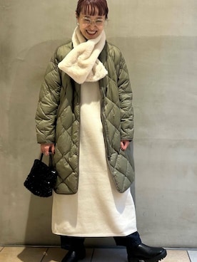 mayouedaさん（レディース・156cm）の冬コーディネート