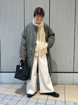 「アイテム（テーラードジャケット）」を使った、mayouedaさん（レディース・156cm）の秋コーディネート