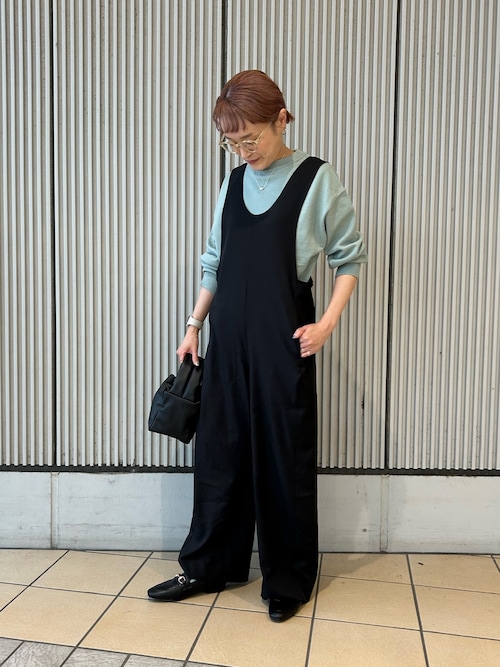 セール】FORK&SPOON Uネックプラケットオーバーオール（ワンピース