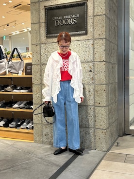 「FORK&SPOON（フォークアンドスプーン）のアイテム」を使った、mayouedaさん（レディース・156cm）の春コーディネート