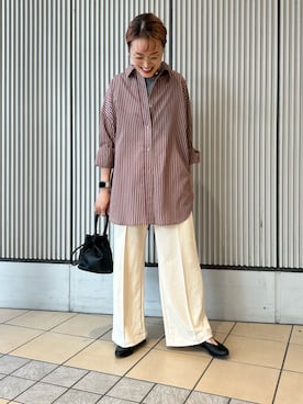 「URBAN RESEARCH DOORS（アーバンリサーチドアーズ）のアイテム（シューズ）」を使った、mayouedaさん（レディース・156cm）の夏コーディネート
