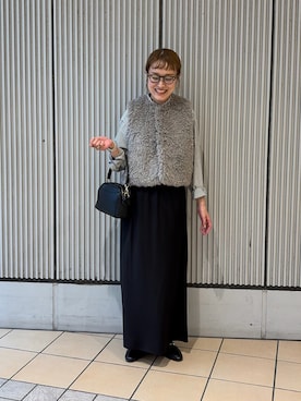「URBAN RESEARCH DOORS(アーバンリサーチドアーズ)のアイテム(スカート)」を使った、mayouedaさん(レディース・156cm)の秋コーディネート