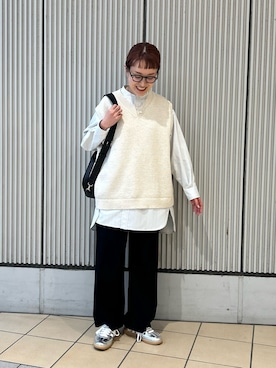 mayouedaさん（レディース・156cm）の冬コーディネート