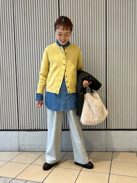 「アーバンリサーチドアーズ」｜mayouedaさん（レディース・156cm）の秋コーディネート