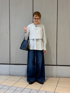「URBAN RESEARCH DOORS(アーバンリサーチドアーズ)のアイテム(バッグ)」を使った、mayouedaさん(レディース・156cm)の秋コーディネート