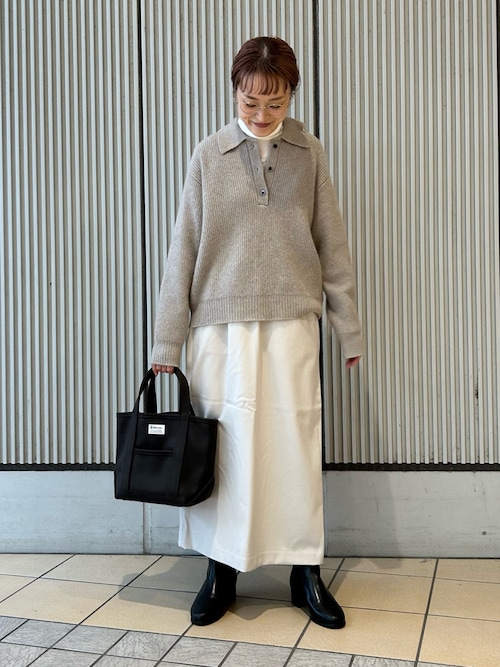 セール】FOX混衿付き畦ニット（ニット/セーター）｜URBAN RESEARCH