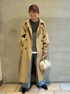 mayouedaさん（レディース・156cm）の冬コーディネート