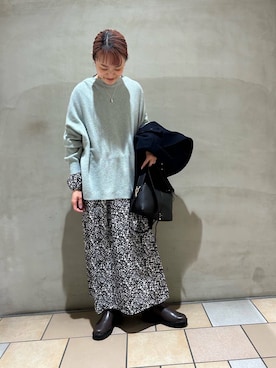 mayouedaさん（レディース・156cm）の冬コーディネート