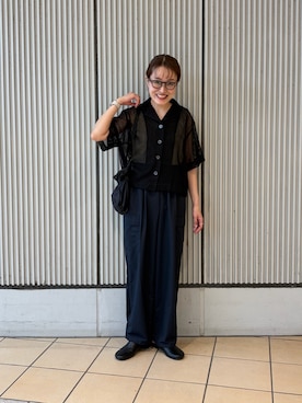 「URBAN RESEARCH DOORS（アーバンリサーチドアーズ）のアイテム（その他シューズ）」を使った、mayouedaさん（レディース・156cm）の夏コーディネート