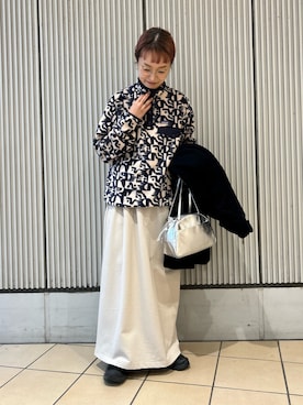 「アイテム（その他トップス）」を使った、mayouedaさん（レディース・156cm）の秋コーディネート