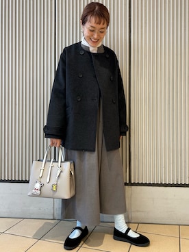 「アイテム（その他シューズ）」を使った、mayouedaさん（レディース・156cm）の冬コーディネート