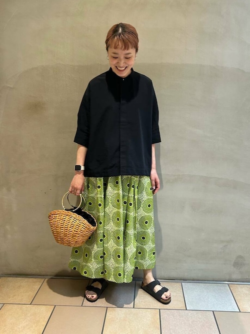 セール】Le GLAZIK TUCK GATHERED SKIRT（スカート）｜URBAN