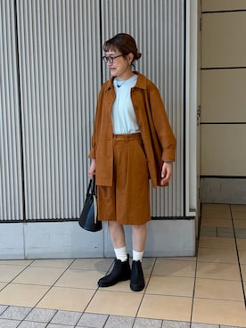 mayouedaさん（レディース・156cm）の秋コーディネート