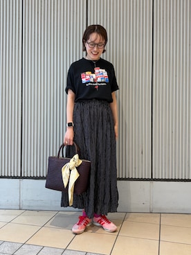 「かぐれ（カグレ）のアイテム」を使った、mayouedaさん（レディース・156cm）の夏コーディネート