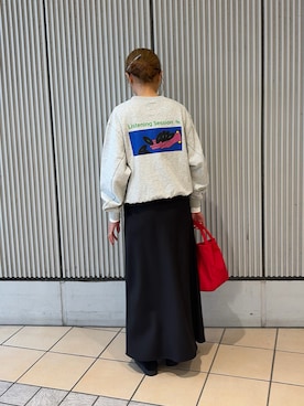 「URBAN RESEARCH DOORS(アーバンリサーチドアーズ)のアイテム(スカート)」を使った、mayouedaさん(レディース・156cm)の秋コーディネート