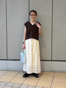 mayouedaさん(レディース・156cm)の夏コーディネート