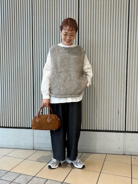 mayouedaさん（骨格ウェーブ・レディース・156cm）の秋コーディネート