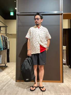 「Eddie Bauer（エディーバウアー）のアイテム（その他）」を使った、エディーバウアー@モラージュ菖蒲店さん（メンズ・173cm）の夏コーディネート