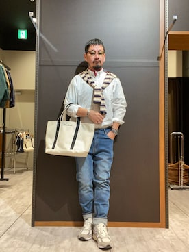 「Eddie Bauer（エディーバウアー）のアイテム（その他）」を使った、エディーバウアー@モラージュ菖蒲店さん（メンズ・173cm）の夏コーディネート