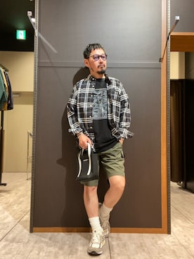 「Eddie Bauer（エディーバウアー）のアイテム（その他）」を使った、エディーバウアー@モラージュ菖蒲店さん（メンズ・173cm）の夏コーディネート