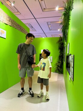 kotaro&papaさん（キッズ・122cm）の秋コーディネート