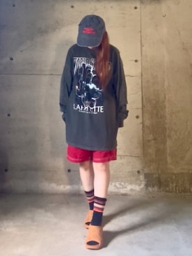 「アイテム（サンダル）」を使った、ありさん（レディース・149cm）の秋コーディネート