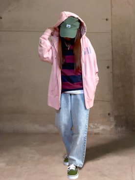 「GAP（ギャップ）のアイテム（トップス）」を使った、ありさん（レディース・149cm）の春コーディネート