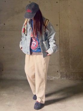 「アイテム（レッグウェア）」を使った、ありさん（レディース・149cm）の秋コーディネート