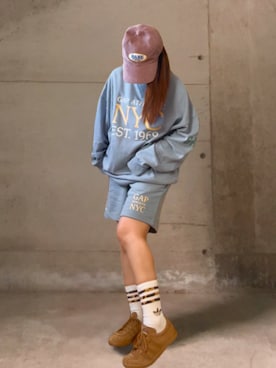 「GAP（ギャップ）のアイテム（トップス）」を使った、ありさん（レディース・149cm）の秋コーディネート
