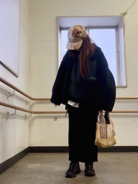 「coca（coca）（コカ）のアイテム」を使った、ありさん（レディース・149cm）の冬コーディネート