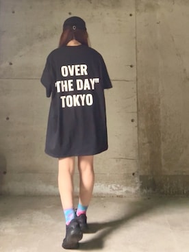 「アイテム（スニーカー）」を使った、ありさん（レディース・149cm）の夏コーディネート