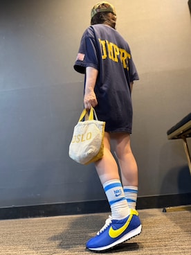 「アイテム（レッグウェア）」を使った、ありさん（レディース・149cm）の夏コーディネート