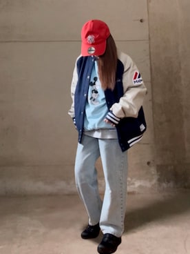 「GAP（ギャップ）のアイテム」を使った、ありさん（レディース・149cm）の秋コーディネート