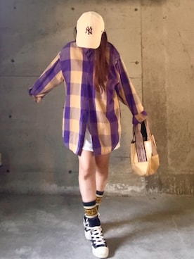 「アイテム（レッグウェア）」を使った、ありさん（レディース・149cm）の秋コーディネート