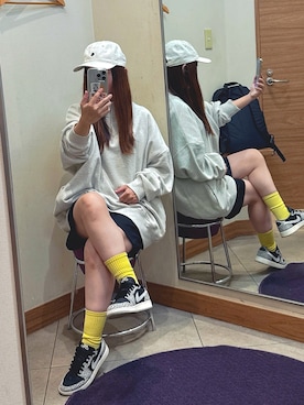 「アイテム（レッグウェア）」を使った、ありさん（レディース・149cm）の秋コーディネート