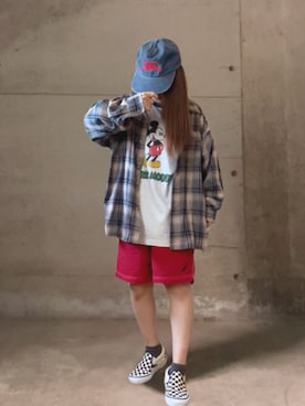 「スリッポン」｜ありさん（レディース・149cm）の秋コーディネート