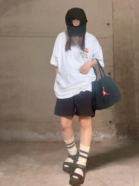 「LFYT(エルエフワイティー)のアイテム」を使った、ありさん(レディース・149cm)の夏コーディネート