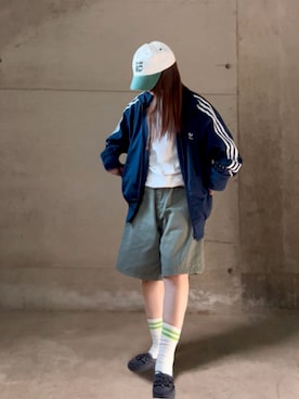 「UGG（アグ）のアイテム」を使った、ありさん（レディース・149cm）の夏コーディネート