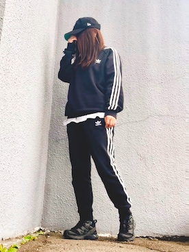 ria‪ஐ‬mさんの（adidas Originals | アディダスオリジナルス）を使ったコーディネート